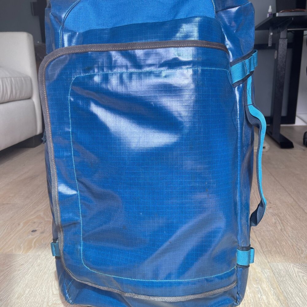 Rare 1st Gen Patagonia Black Hole Wheeled Duffel 40L - Shiny Finish